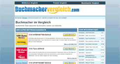 Desktop Screenshot of buchmachervergleich.com